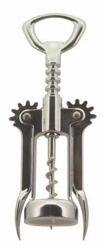 [O-7288] Hebelkorkenzieher verchromt - starke Ausführung 