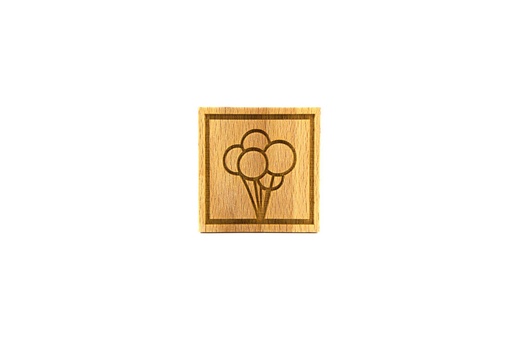 [FR055234] Stempel Luftballoons quadratisch
