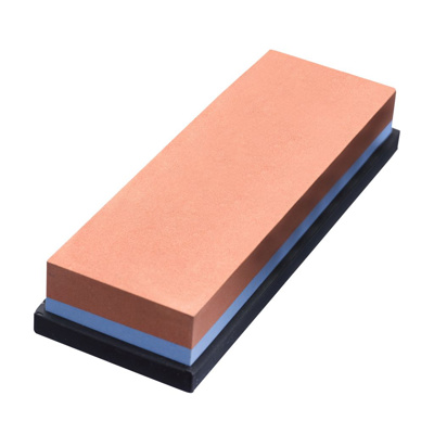 [W-10152260] Schleifstein mit 2 Körnungen aus Korund mit Ablage aus Silikon