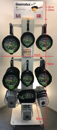 [GA1280] Display 80x80x190cm