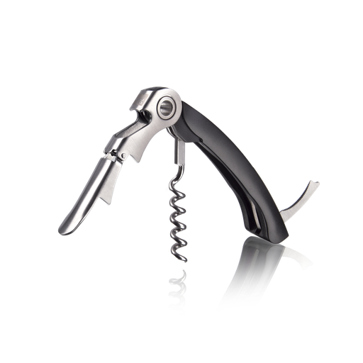 [VV68514606] Kellnerkorkenzieher mit Doppelgelenk schwarz