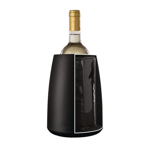 [VV3649460] Aktiv Weinkühler Elegant schwarz, Faltschachtel