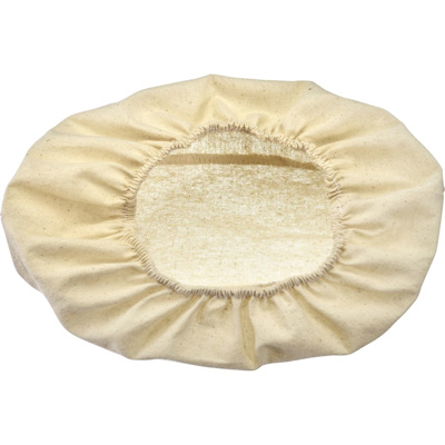 Bezug für Körbchen, oval, beige 