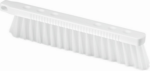 [BS120800] Mehlbesen HACCP weiß 30cm