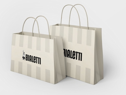 [JESHOPRTM] Einkaufstasche weiß Papier groß 