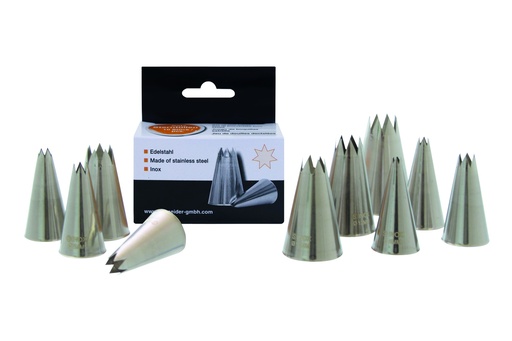 [BS197136] Sterntüllen im Satz, 10-teilig