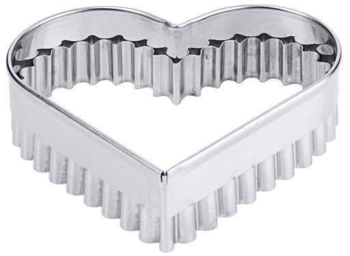 Ausstecher, Herz, gezackt