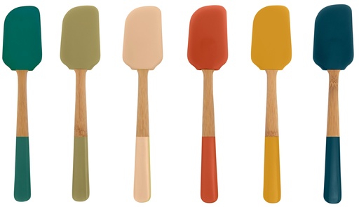 [PBNBA217] Display Bambus/Silikon Teigspachtel Cosy