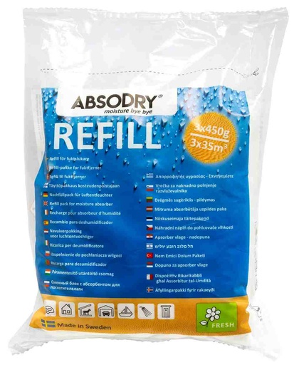 [EB203-AD-F] Nachfüllpackung Standard 3 x 450g Beutel Fresh