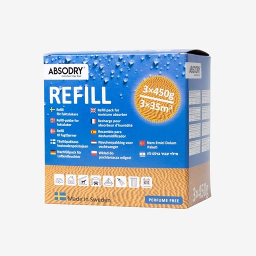 [EB205-AD] Nachfüllpackung Standard 3 x 450g Karton