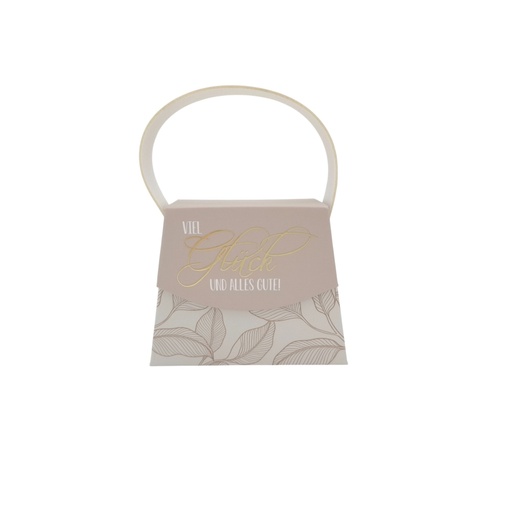 [HG5460] Mini Handtaschen-Geschenkschachtel, Alles Gute (6 Stück)