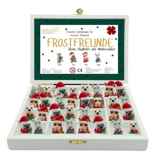 [HG5928] Frostfreunde Figuren, 4-fach sortiert (48 Stück)