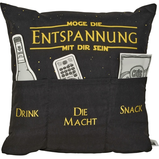 [HG8825] Sofahelden Polster "Möge die Entspannung" (3 Stück)