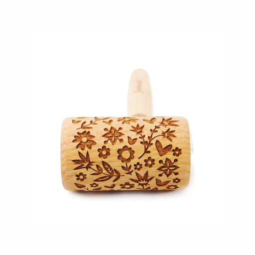 Nudelholz Flower Power