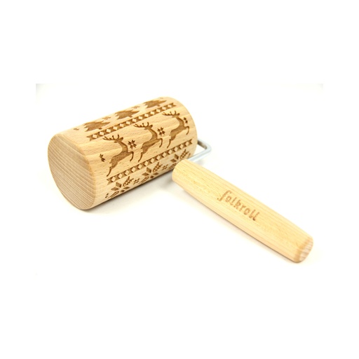 Nudelholz Skandinavische Weihnachten