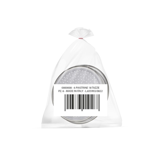 [JE0800008] Ersatzfilter für 18 Tassen Aluminium