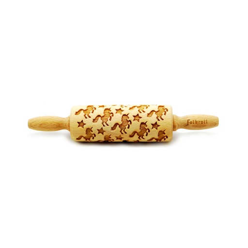 Nudelholz Einhorn & Sterne