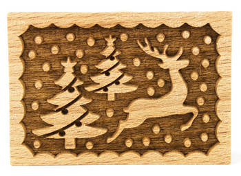 [FR054398] Stempel Rentier rechteckig