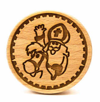 [FR054800] Stempel Nikolaus rund