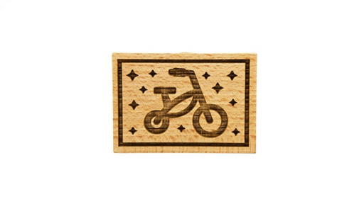 [FR055180] Stempel Fahrrad rechteckig