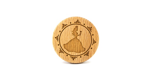 [FR055388] Stempel Prinzessin rund