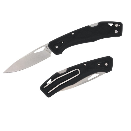 [FI1074516] Gerber Einhandmesser LST mit Gürtelclip Schwarz
