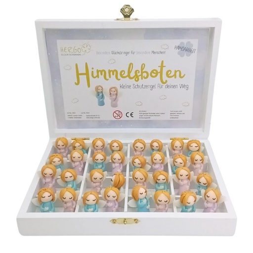 [HG5924] Himmelsboten Schutzengel, 2-fach sort mit Displayeinleger, ohne Display