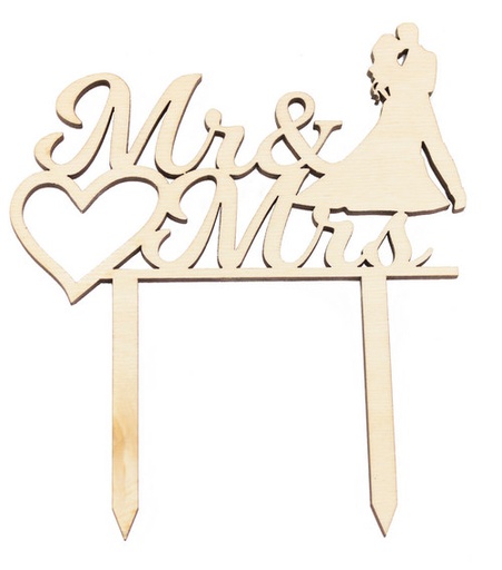 [FR057559] Tortenstecker Mr. and Mrs.