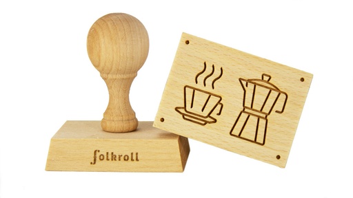 [FR058594] Stempel Kaffeemaschine rechteckig
