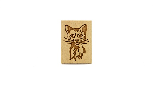 [FR058716] Stempel Kitty rechteckig