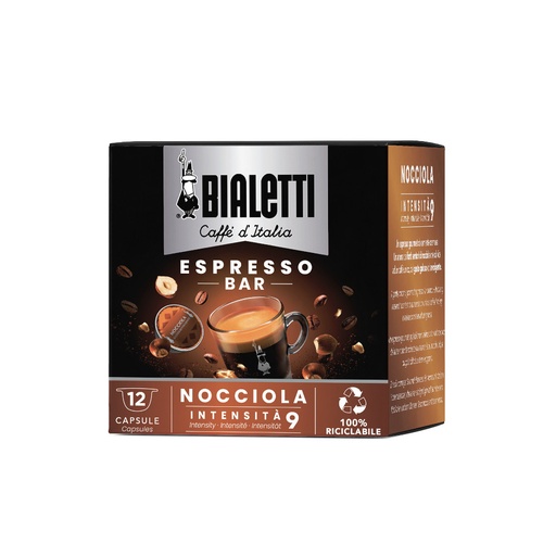 [JE096080222] Kapseln NOCCIOLA Bialetti-System 12Stk