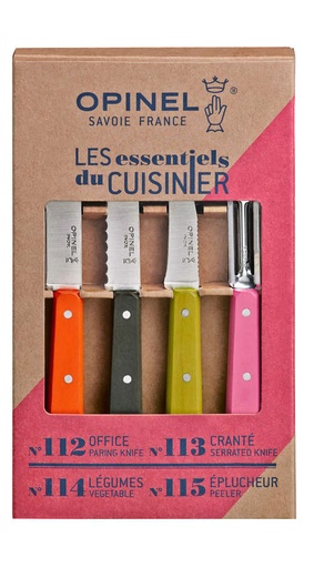 [OP001452] Messer-Set Essentiels 4-tlg Fifties 