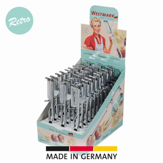 [W-1061-30] 30 Sparschäler »Famos« Retro-look, Display